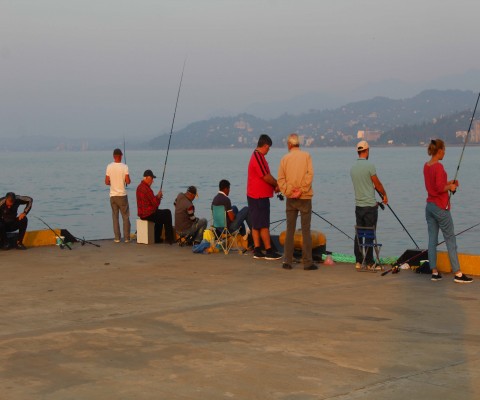 Рыбалка в Батуми с берега, Рыбалка в Батуми
